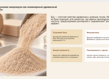 Буковая мука для компаундов и материалов для 3D-печати