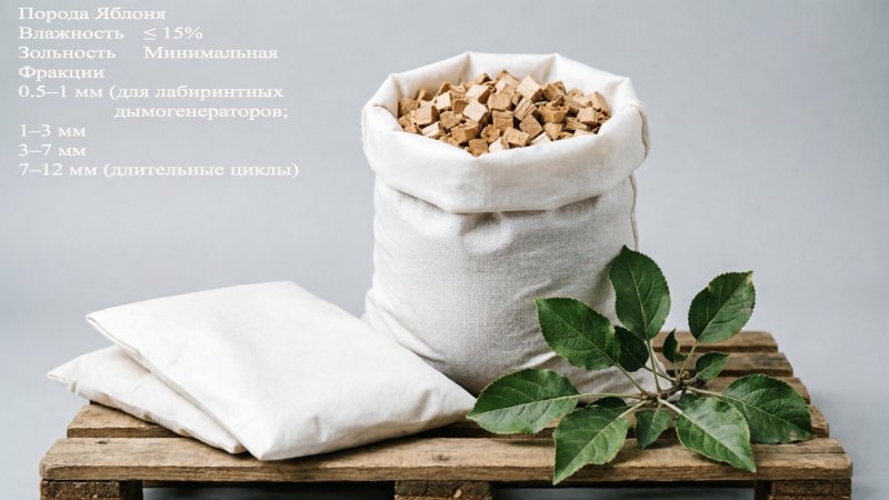 Щепа Фруктовая. Яблоня